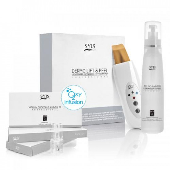 SYIS Kozmetický prístroj Dermo Lift & Peel zlatá špachtľa + SYIS kozmetika SYIS Kozmetický prístroj Dermo Lift & Peel zlatá špachtľa + SYIS kozmetika
