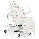 Elektrické otočné kozmeticé kreslo Azzurro 873 biele/ivory Elektrické otočné kozmeticé kreslo Azzurro 873 biele/ivory