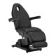 Elektrické kozmetické kreslo Sillon Basic 3 motorové čierne Elektrické kozmetické kreslo Sillon Basic 3 motorové čierne